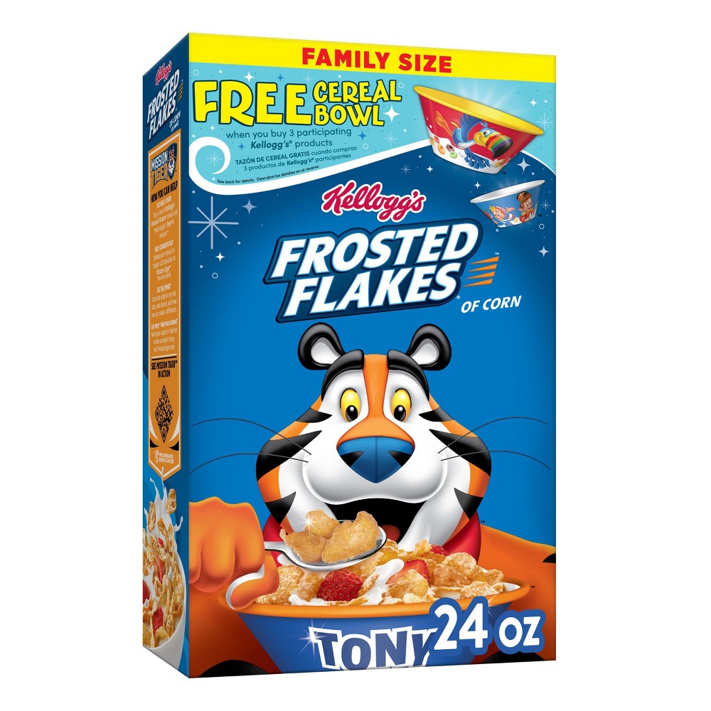 Kellogg's Breakfast Cereal Mini Boxes Assorted 2.39 oz Box 30/Carton 14746  