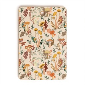 Marta Barragan Camarasa Colorful Wild Mushrooms Cutting Board - Deny Designs - 1 of 3