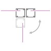 Gray Retractable Side Awning Anthracite 47.2"x236.2" - 4 of 4