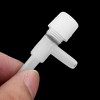 Unique Bargains Aquarium Air Line Tubing Volume Control Valve White 5 Pcs - 4 of 4