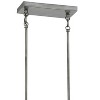 Minka Lavery Antique Nickel Linear Pendant Chandelier 40" Wide Industrial Clear Acrylic 8-Light Fixture for Kitchen Island House - 4 of 4