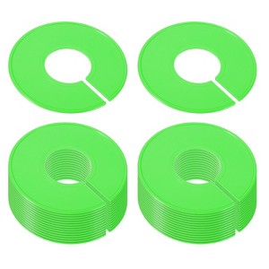 Unique Bargains Blank Labels Round Clothes Dividers Label for Closet Hanging Clothes 30 Pcs - 1 of 4