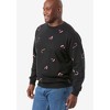 KingSize Men's Big & Tall Graphic Fleece Sweatshirt - image 4 of 4