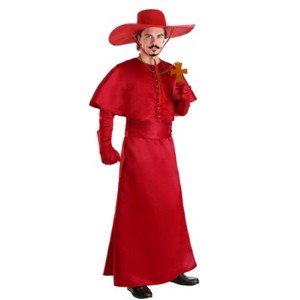 HalloweenCostumes.com Red Inquisitor Adult Costume | Historical Costumes - 1 of 4