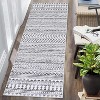 Washable Geometric Area Rug, Non-Slip Low Pile Foldable Stain-Resistant Floor Cover for Living Room Bedroom Dining Room - 3 of 4