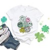 Simply Sage Market Women's Lucky Smiley Disco Short Sleeve Graphic Tee - 3 of 4