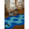 Lany Space Johann Banta Irregular Coral Design Rug - 3 of 4
