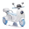 Whisen Kids Ride On Level Up Two-Seater Motorcycle, Portable Storage Hooks & Oversized Trunk, Gift For Kids 3-6 - 2 of 4