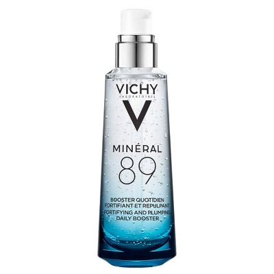 Vichy Mineral 89 Fortifying and Hydrating Daily Skin Booster, Face Serum with Hyaluronic Acid