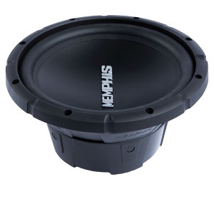 Memphis Audio SRX1044 10" Street Reference Dual 4-Ohm Subwoofer - 200 wRMS - 1 of 4