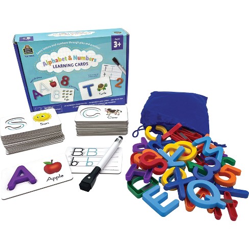 Teacher Created Resources® Alphabet & Numbers Learning Cards : Target