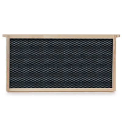 Natural Wood Langstroth Beehive Super Box with Frames