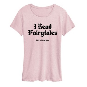 Women's - Instant Message - Read Spice Fairytales Short Sleeve Graphic T-Shirt - 1 of 4