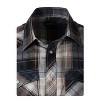 Gioberti Men's Western Cowboy Short Sleeve Shirt with Snap Buttons - 3 of 4