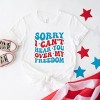 Simply Sage Market Sorry I Can't Hear You Over My Freedom Short Sleeve Tee - 3 of 4