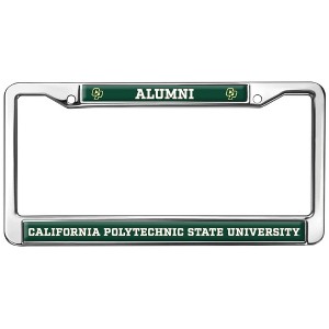 Cal Poly Alumni Logo Full Size Standard License Plate Metal Frame - 1 of 4