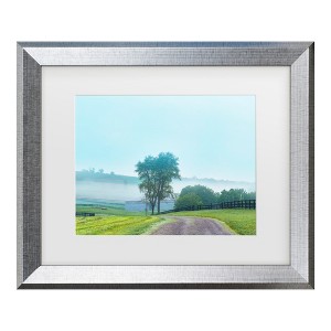 Trademark Fine Art - James McLoughlin Farmscape Photo VII Matted Framed Art - 1 of 4