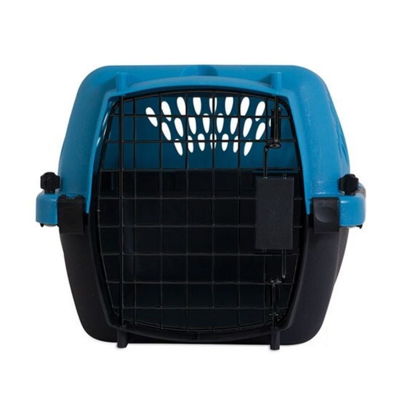 Aspen Pet Fashion Pet Porter Kennel Breeze Blue and Black- Up to 10lbs, 2 of 7