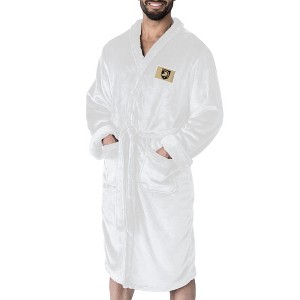 NCAA Army Black Knights White Out Silk Touch Robe Large/XLarge - 1 of 4