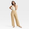 Women's Mesh Ruched Tank Top - A New Day™ - 3 of 4