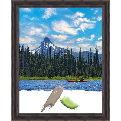 Amanti Art Rustic Pine Narrow Wood Picture Frame