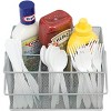Sorbus Mesh Utensil Caddy - Organize & Serve in Style! Perfect for Kitchen, Parties, and More. Multi-purpose with Compartments & Sturdy Handle - 4 of 4