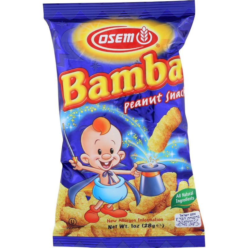 Osem Bamba Peanut Snacks - 1oz/24pk, 1 of 4