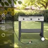 Winado 3 Burner 225,000 BTU Outdoor Propane Burner with Ignition and Regulator - 3 of 4