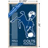 Trends International NFL Indianapolis Colts - Retro Logo 14 Unframed Wall Poster Prints - 3 of 4
