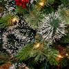 2ft National Christmas Tree Company Wintry Pine Berries & Pine Cones Artificial Bush 50ct - 4 of 4