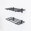 StoreYourBoard 1' x 2' Bristol Garage Wall Mount Shelves | 2 Pack | Black - 2 of 4