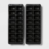 Plastic 2pk Ice Tray Gray - Room Essentials™