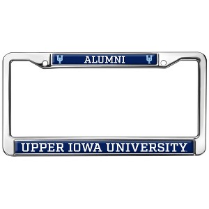 Upper Iowa University Alumni Full Size Standard License Plate Metal Frame - 1 of 4