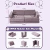 Vipbear Kids Sofa Couch, 500+DIY Creative Modular Kids Play Couch, Convertible Foam Playing Cushion - 3 of 4