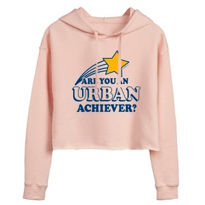 Women's - The Big Lebowski - Are You An Urban Achiever Cropped Graphic Hoodie - 1 of 3