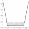 Black Bow Jewelry Sterling Silver Ottawa Senators NHL Necklace 18 Inch - 2 of 4