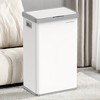 LEDREM Motion Sensor Trash Can, 18-Gallon (68L) Automatic Kitchen Garbage Can with Stay-Open Lid, Stainless Steel, 15 Trash Bags Included - 3 of 3