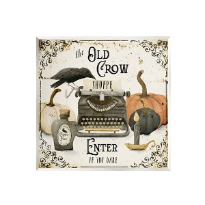 Stupell Industries Vintage Old Crow Shoppe Wall Plaque Art - 1 of 4