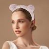 Unique Bargains Women's Cute Bears Pattern Headbands 6.69"x6.69"x1.14" 1 Pc - 2 of 3
