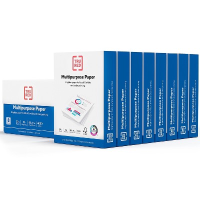 TRU RED 8.5x11 Color Printer Paper 20 lbs. 96 Brightness TR56964