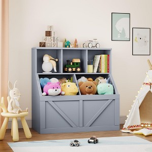 Toy Storage Organizer for Kids, Toy Storage Cabinet with Toy Shelf - 1 of 4