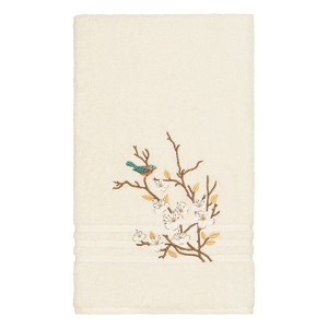 Linum Home Textiles 100% Turkish Cotton SPRING TIME Embellished Towel Set - 1 of 2