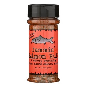 Mom's Gourmet - Jammin' Salmon Rub - Case of 12 - 4.5 oz - 1 of 3