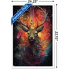 Trends International Wumples - Cosmic Deer Framed Wall Poster Prints - 3 of 4
