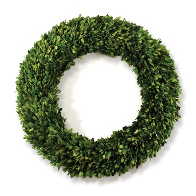 Plum & Post Boxwood Wreath 24"
