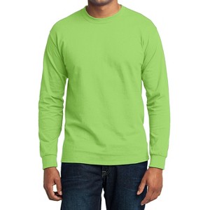 Mafoose Men's Comfortable Long Sleeve Lightweight Core Blend T-shirt - 1 of 4