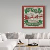 Trademark Fine Art -Jean Plout 'Santas Workshop' Canvas Art - 3 of 3