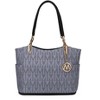 MKF Collection Braylee M Signature Tote Bag Women's Stylish Vegan Leather Handbag with Spacious Design by Mia K - 2 of 4