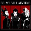 Juniors Womens Disney Villains Be My Villaintine T-Shirt - 2 of 4