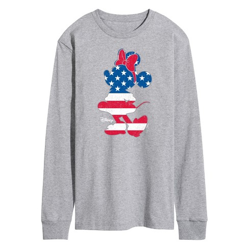 Men's - Disney - Americana Long Sleeve Graphic T-Shirt - image 1 of 3